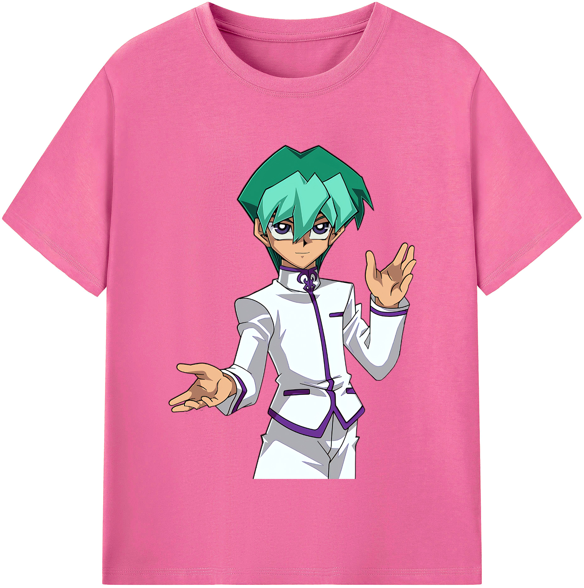（画像用） 遊☆戯☆王 Yu-Gi-Oh! レディースカジュアルプリントTシャツ（綿100％）